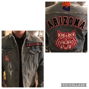Arizona Wildcats Denim Jacket